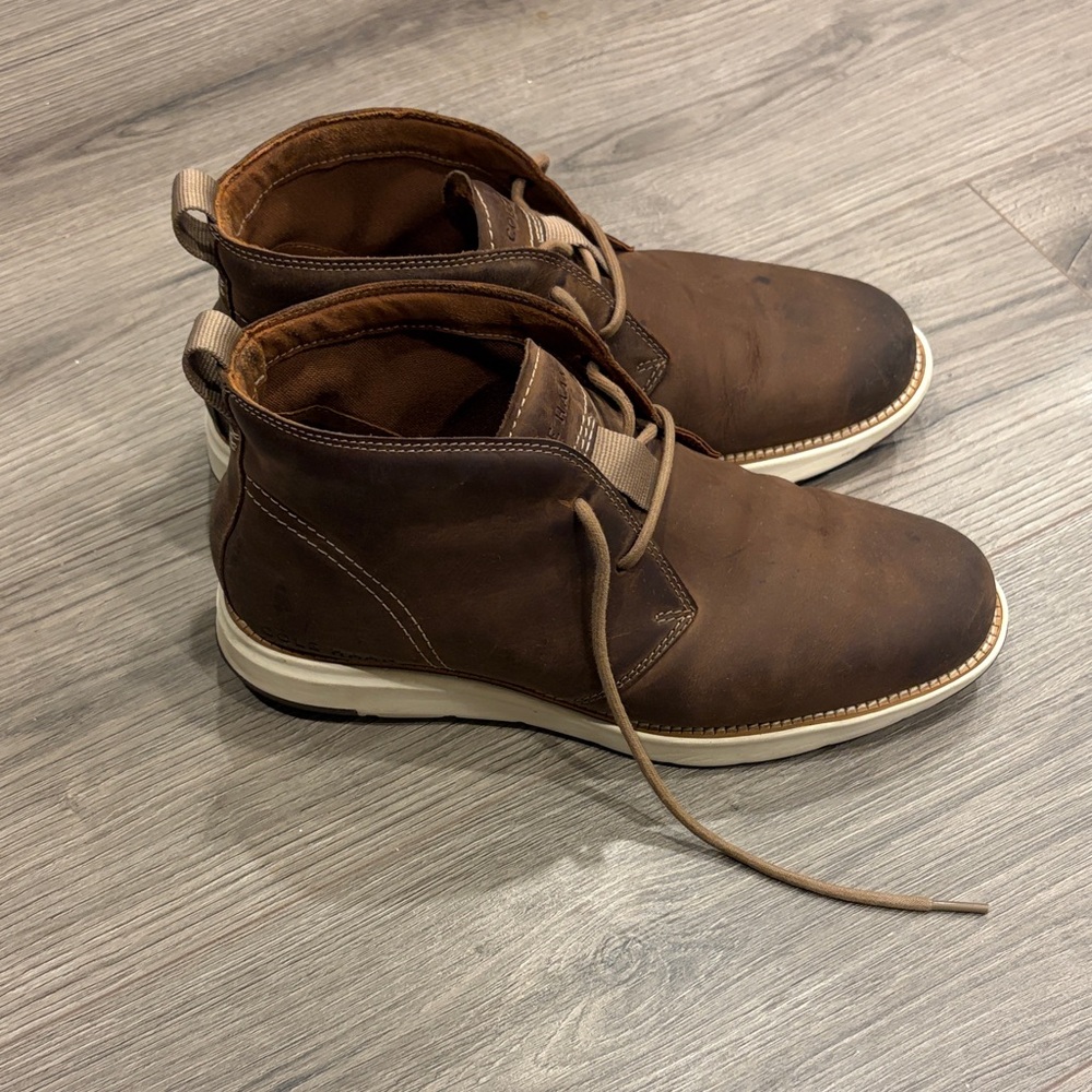Cole Haan Dark Brown Chukka Boots